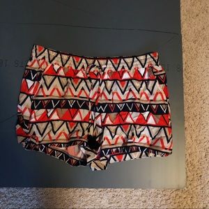 Printed Flowy Shorts